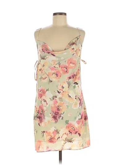 Pre-owned Acoa Collection Casual Dress In Green