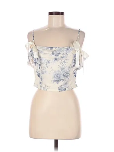 Acoa Collection Sleeveless Top Ivory Strapless Neckline Tops