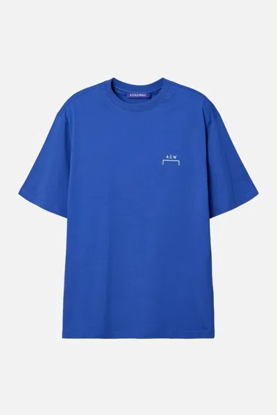 A-cold-wall* A Cold Wall Chrome T-shirt In Blue