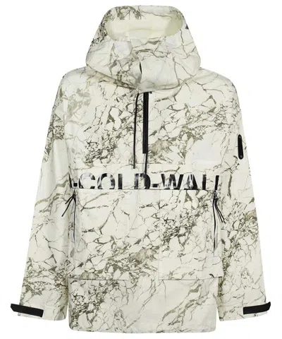A-cold-wall* Hooded Cotton Jacket In White