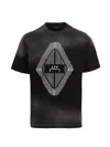 A-cold-wall* Gradient Logo-print T-shirt In Black