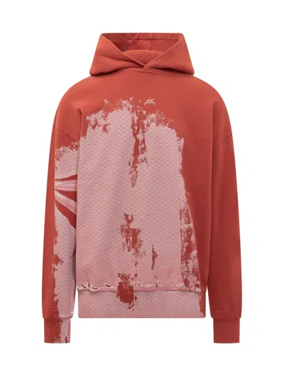 A-cold-wall* A-cold-wall Brushstroke Mini Sweatshirt In Orange