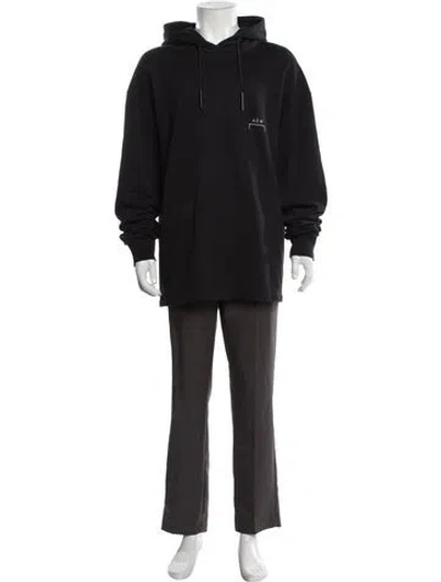 Pre-owned A-cold-wall* Crew Neck Long Sleeve Hoodie In Black