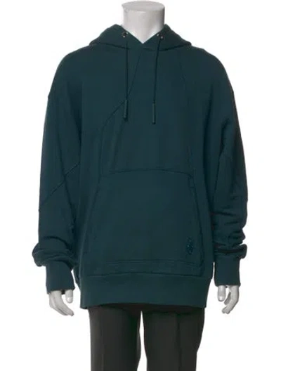Pre-owned A-cold-wall* Crew Neck Long Sleeve Hoodie In Green