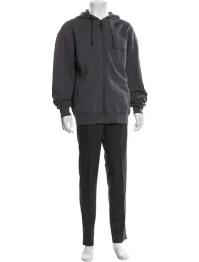Pre-owned A-cold-wall* Crew Neck Long Sleeve Hoodie In Grey