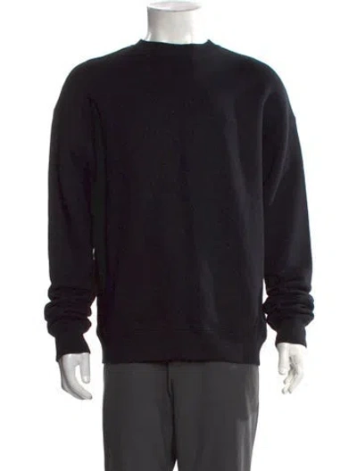 Pre-owned A-cold-wall* Crew Neck Long Sleeve Sweatshirt In Black