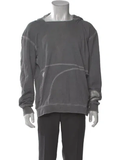 Pre-owned A-cold-wall* Crew Neck Long Sleeve Sweatshirt In Gray