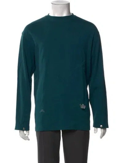 Pre-owned A-cold-wall* Crew Neck Long Sleeve T-shirt In Green
