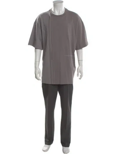 Pre-owned A-cold-wall* Crew Neck Short Sleeve T-shirt In Gray