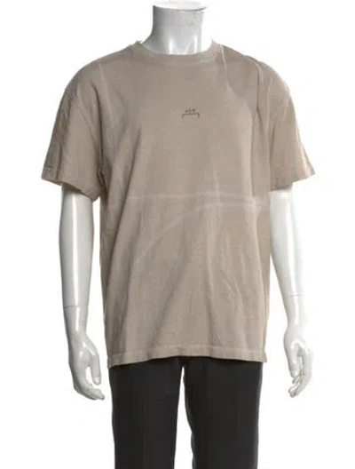 Pre-owned A-cold-wall* Crew Neck Short Sleeve T-shirt In Neutral