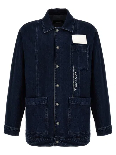 A-cold-wall* 'discourse Chore' Jacket In Blue