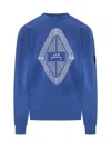 A-cold-wall* A-cold-wall Gradient Sweatshirt In Volt Blue