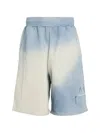A-cold-wall* A-cold-wall Gradient Knit Short T-shirt For Men In Blue