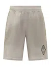 A-cold-wall* Grey Solid Shorts In Grey