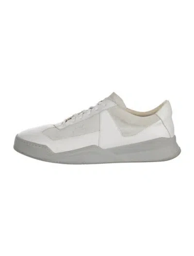 Pre-owned A-cold-wall* Leather Sneakers In White