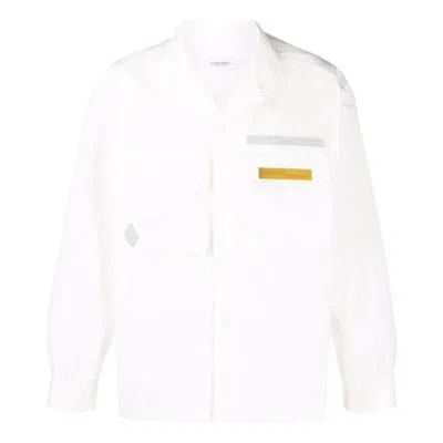 A-cold-wall* Logo Detailed Buttoned Shirt 'white'