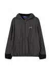A-cold-wall* Logo-print Mesh-panel Jacket In Gray