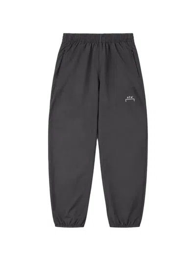 A-cold-wall* Logo-print Panelled Track Pants In Gray