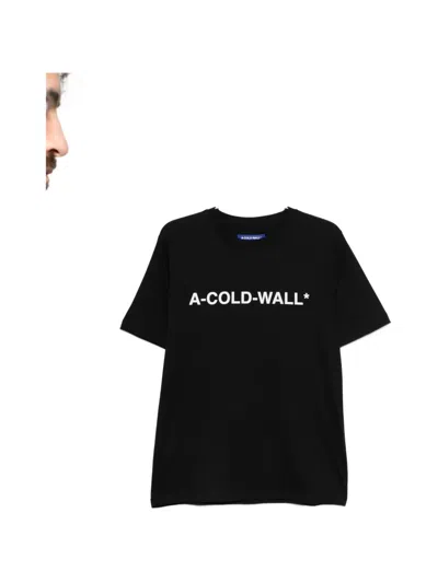A-cold-wall* Logo-print T-shirt In Black