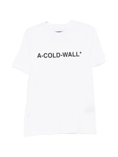 A-cold-wall* Logo-print T-shirt In White