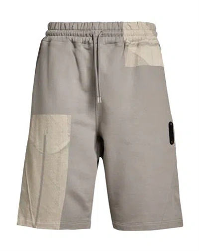 A-cold-wall* Man Shorts & Bermuda Shorts Grey Size Xl Cotton In Gray
