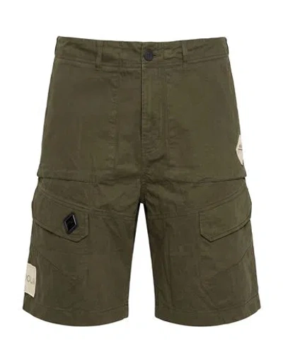 A-cold-wall* Man Shorts & Bermuda Shorts Military Green Size 30 Cotton