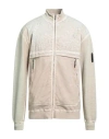 A-cold-wall* Man Sweatshirt Beige Size M Cotton, Elastane In Neutral
