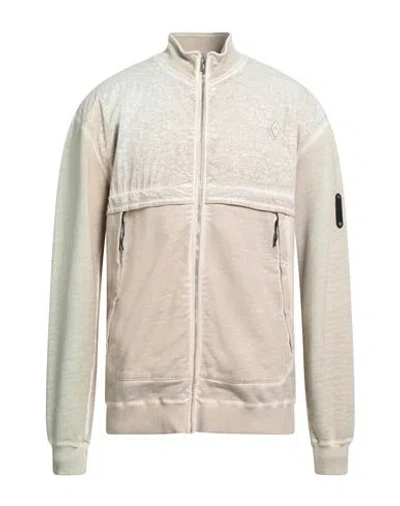 A-cold-wall* Man Sweatshirt Beige Size M Cotton, Elastane In Neutral