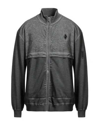 A-cold-wall* Man Sweatshirt Grey Size M Cotton, Elastane In Gray