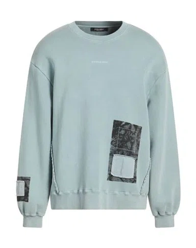 A-cold-wall* Man Sweatshirt Light Blue Size S Cotton