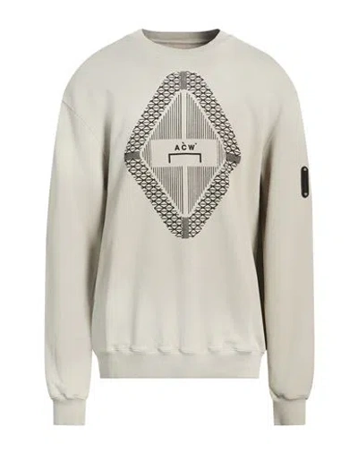 A-COLD-WALL* A-COLD-WALL* MAN SWEATSHIRT LIGHT GREY SIZE XS COTTON, ELASTANE