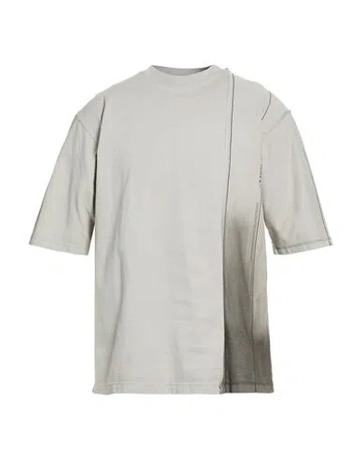A-cold-wall* Man T-shirt Light Grey Size M Cotton In Multi