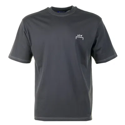 A-cold-wall* Moor T Shirt Midnight In Grey