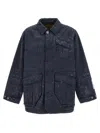 A-cold-wall* Navy Blue Shirt Collar Jacket In Navy Blue