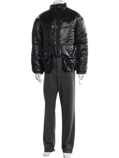 Pre-owned A-cold-wall* Puffer Coat In Blue