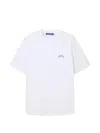 A-cold-wall* Spin Logo-print Cotton T-shirt In White