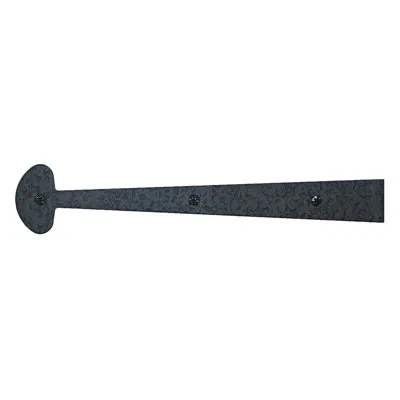 Acorn 12" Dummy Rough Bean Strap In Matte Black