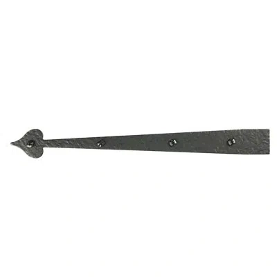 Acorn 14" Dummy Rough Heart Strap In Matte Black