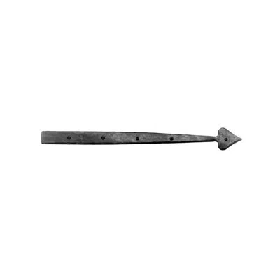 Acorn 14" Dummy Smooth Heart Strap In Matte Black