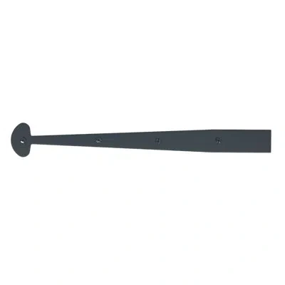 Acorn 17-1/4" Dummy Bean Strap In Matte Black