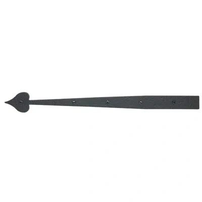 Acorn 22-1/4" Dummy Rough Heart  Strap In Matte Black