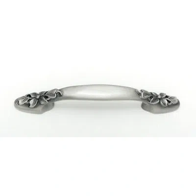 Acorn Antique Pewter Dogwood & Leaf Drawer Pull