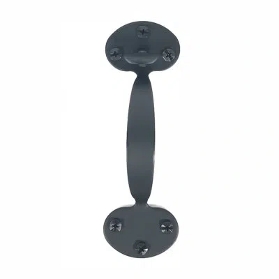 Acorn Bean Combination Rim Latch In Matte Black