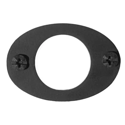 Acorn Bean Cylinder Collar In Black