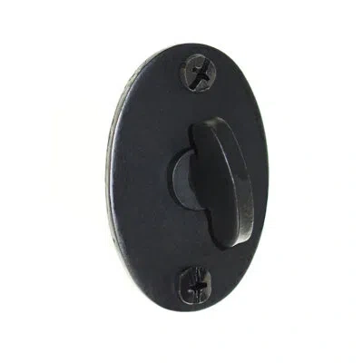 Acorn Bean Turnpiece Deadbolt In Black Matte