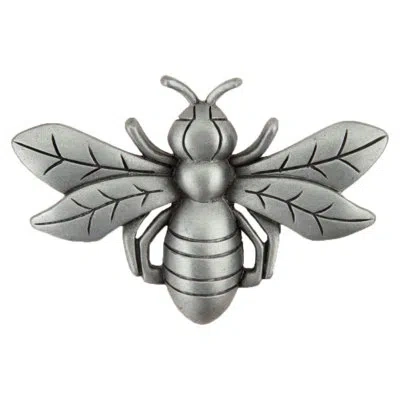 Acorn Bee Cabinet Knob In Antique Pewter