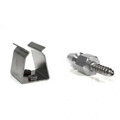 Acorn Bullet Catch For Brick Installation In Stainless Steel;brass