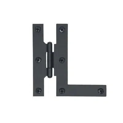 Acorn Door Hl Hinge, Pair In Matte Black