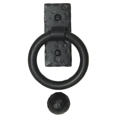 Acorn Door Knocker In Flat Black