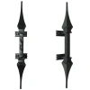 Acorn Door Pull In Flat Black